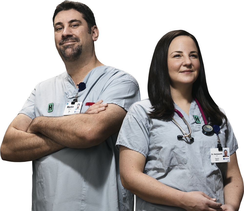 les "héros" masculins et féminins des hôpitaux